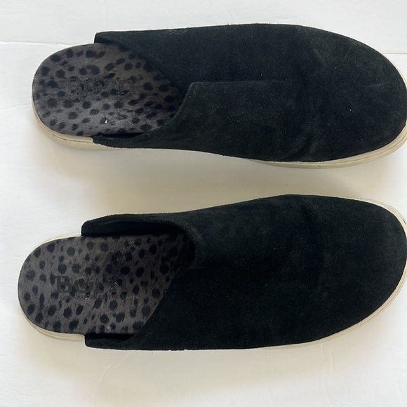 Born Zen Mule Shoe Suede Black and White size 10 - Picture 4 of 15